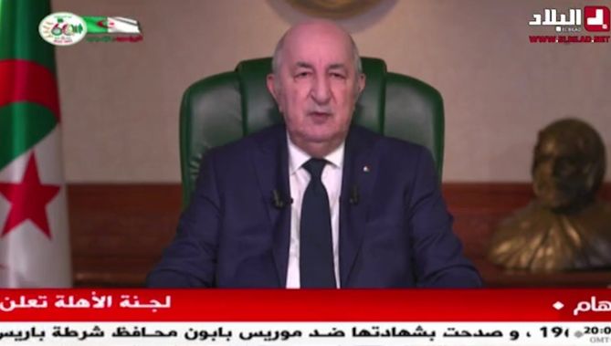 رئيس الجمهورية عبد المجيد تبون يهنئ الشعب الجزائري بمناسبة حلول شهر رمضان