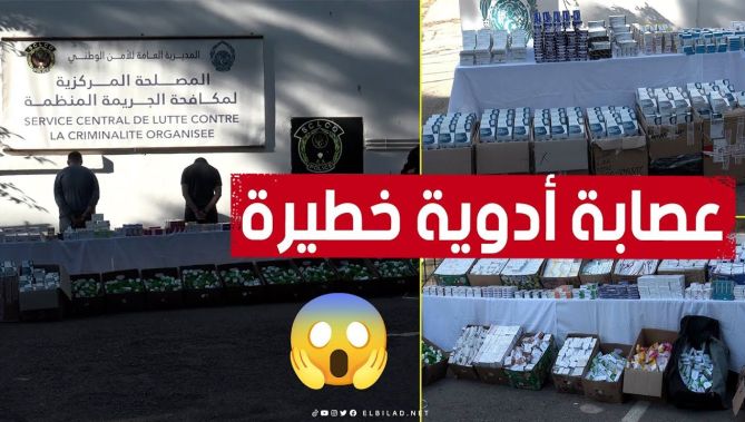 الإطاحة بشبكة إجــ..ـرامية دولية تنشط في تهـ..ريب الأدوية والمستلزمات الصيدلانية ذات المنشأ الأجنبي😱