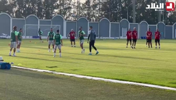 المنتخب الوطني يواصل تحضيراته بمركز سيدي موسى تحسبا لمقابلة غينيا الاستوائية