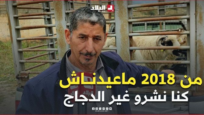 من 2018 ماعيدناش بصح السنة الحمد لله ".. شاهد ماقاله #مواطن من #البويرة عن #أضحية_العيد لهذا العام