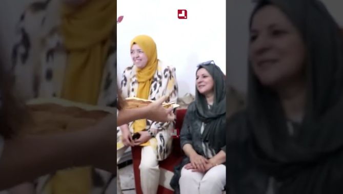 شاهد فرحة التلميذة ألاء مانع صاحبة المرتبة الأولى ولائيا في شهادة التعليم المتوسط بولاية #قسنطينة