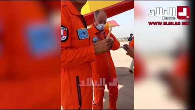 فيديو عن قرب للطائرتين المختصتين في إخماد الحرائق