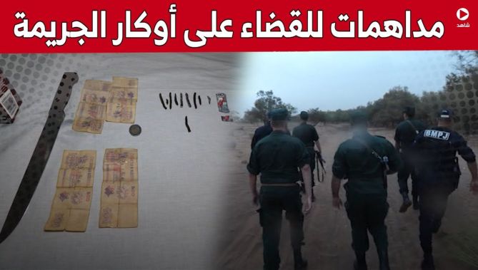 مداهمات مشتركة للأمن الوطني والدرك للقضاء على أوكار الجـ.ـريـ.ـمة بـ #الأغواط.. شاهد: