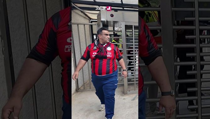بداية دخول أنصار #إتحاد_العاصمة لملعب 5 جويلية الأولمبي 🖤❤  لمساندة ناديهم أمام #الزمالك المصري
