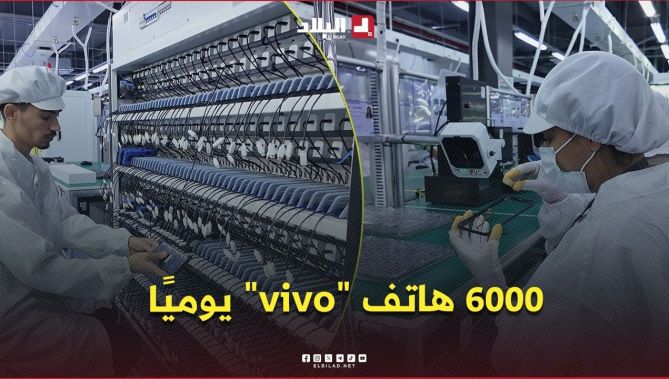 وهران: تدشين مصنع لتركيب هواتف "vivo" بالسانيا بطاقة تصل إلى 6000 هاتف يوميًا  📱🇩🇿 .. #شاهدوا