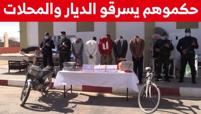 الإطاحة بعصـ.ابة إجـ.رامية تسطو على المنازل و المحلات التجارية بولاية أدرار