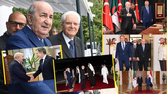 حركية ديبلوماسية جزائرية لم يسبق لها مثيل وعودة قوية للحضور الاقليمي