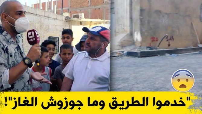سكان حيّ في العاصمة لا يريدون تعبيد الطريق!.. تصوّروا السبب.. شاهد: