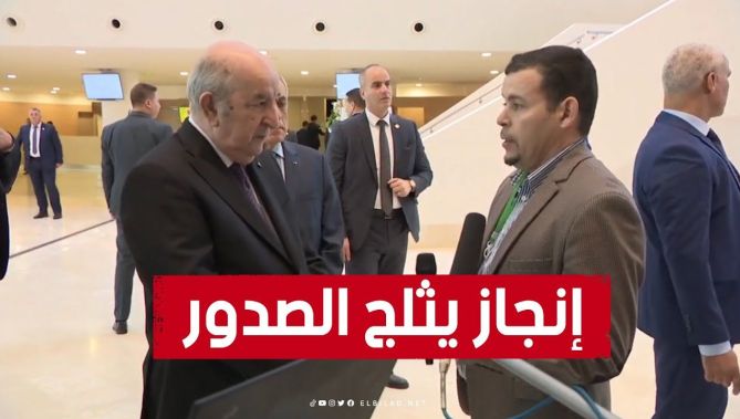 شاهد ما قاله الرئيس تبون لشاب جزائري استطاعت مؤسسته المتخصصة أن تطلق قمرا صناعيا رفقة "space x"