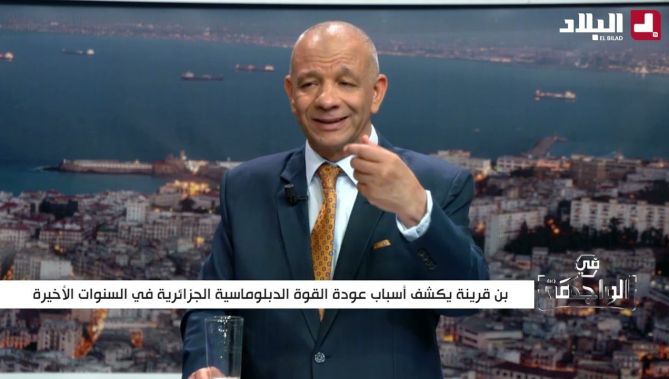 بن قرينة: لم الشمل الفلسطيني الذي بادر به رئيس الجمهورية أفشلته دولة عربية وبعض الفصائل الفلسطينية