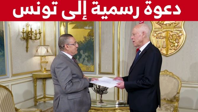 الرئيس تبون يوجه دعوة للرئيس التونسي للمشاركة في القمة العربية