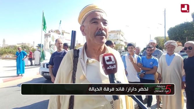 ✔ #مستغانم .. تظاهرة شعبية إحتفاء بعيدي الإستقلال والشباب