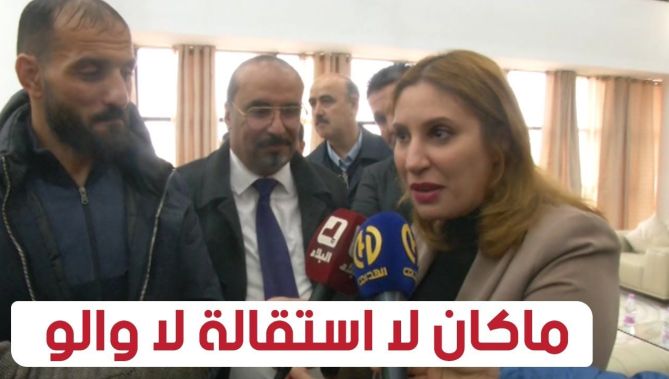 رئيسة #المجلس_الشعبي_الولائي نجيبة جيلالي تطالب #بن_يخلف بالتراجع عن الإستقالة من #إتحاد_الحراش