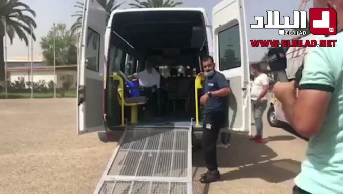 شاهدوا.. الحافلات الخاصة التي تم تخصيصها للأبطال الجزائريين من ذوي الهمم بعد العودة من طوكيو
