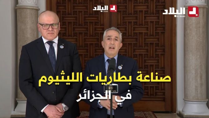 صناعة بطاريات الليثيوم في الجزائر ستوفر 50 ألف منصب شغل
