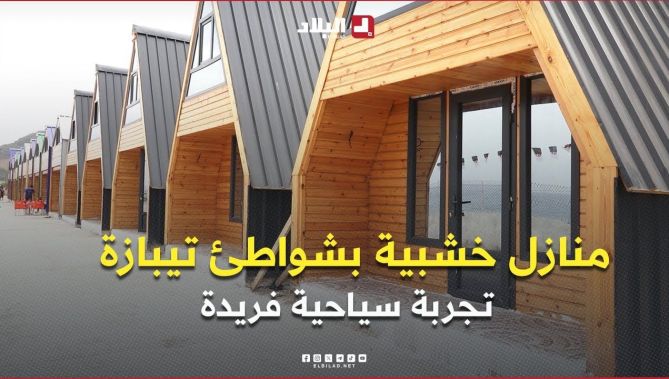 #تيبازة : منازل خشبية بأياد جزائرية 🇩🇿🇩🇿 .. تجربة سياحية فريدة