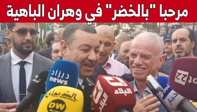 والي ولاية وهران: نرحب بالمنتخب الوطني ولاعبيه في مدينة وهران