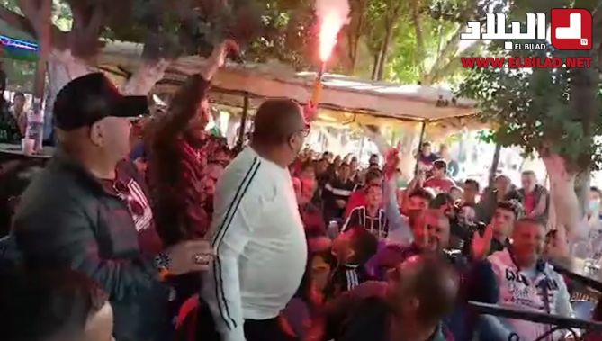 شاهدوا فرحة أنصار الخضر في عنابة بعد هدف بلايلي الأول للمنتخب الوطني ضد جيبوتي