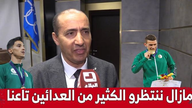 نور_الدين_مرسلي يعلق على نتائج المشاركة #الجزائرية في ألعاب القوى خلال دورة #وهران