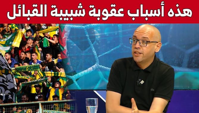 الإعلامي #محمد_بن_حملة يكشف عن أسباب تسليط عقوبة "مباراة دون جمهور" على نادي #شبيبة_القبائل .. شاهد: