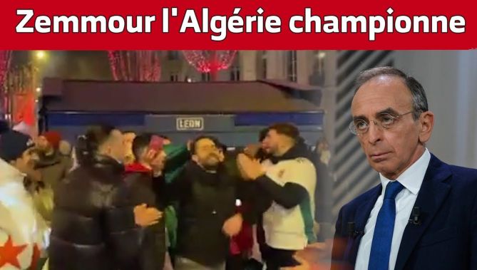 رد صاعق من الجزائريين على إيريك زمور من قلب باريس..شاهدوا
