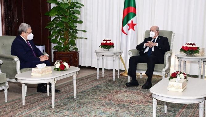 رئيس الجمهورية يستقبل عثمان الجرندي، وزير الشؤون الخارجية والهجرة والتونسيين بالخارج