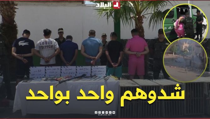 الدرك الوطني يطيح بعصابتي أحياء ومروجي المخدرات وتوقيف 6 أشخاص بالرماضنية الكاليتوس