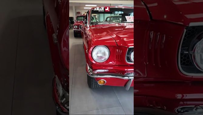 مقطع بدون مؤثرات صوتية فقط صوت محرك V8  .. النسخة الأصلية لسيارة فورد موستانغ في فيلم Bullitt