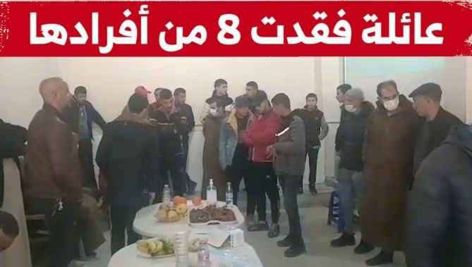 سطيف: بيت عــ..زاء العائلة التي فقدت 8 من أفرادها في انفــ..جار الغاز بعين والمان