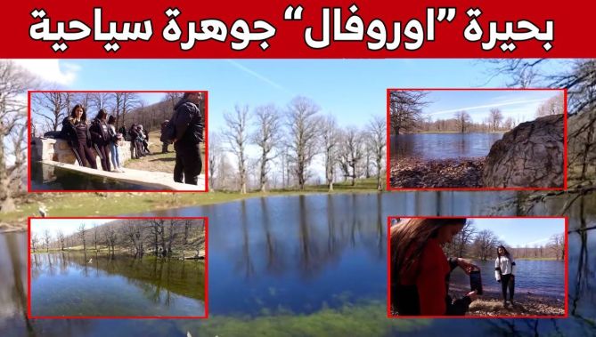 بحيرة "أوروفال" وسط غابة "أكفادو" بتيزي وزو.. موقع سياحي يستقطب زوار الولاية