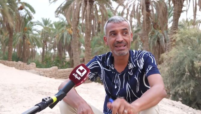 #بسكرة: "عصام".. فنان تشكيلي يبدع بالقلم الجاف