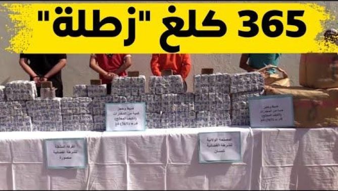 أمن تلمسان يتمكن من تفكيك شبكة إجرامية خطيرة وحجز 365 كيوغراما من الكيف المعالج