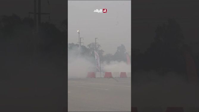 سيارة bmw بـ 600 حصان .. حرقت 🔥الطريق فـ #الدريفت