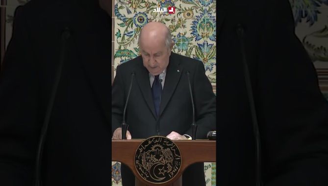 الرئيس تبون .. " جددت التزام الجزائر الثابت والدائم للتضامن مع الشعب اللبناني وحرصها على أمن لبنان"