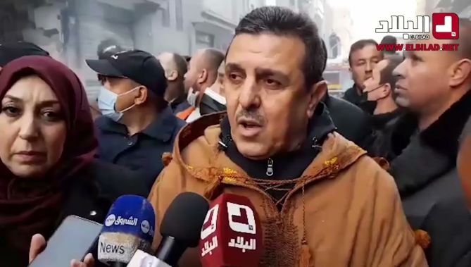 والي سطيف يعاين مكان حادث انفــ..جار الغاز بعين ولمان.. شاهد
