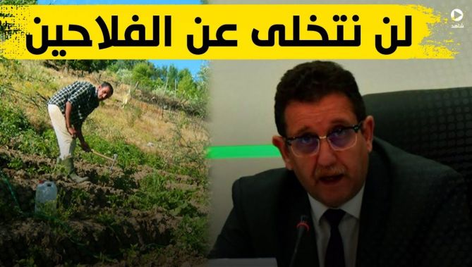 حمداني: لن نتخلى عن الفلاحين مهما كانت الظروف