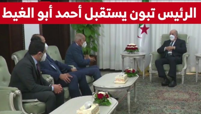 رئيس الجمهورية يستقبل الأمين العام لجامعة الدول العربية أحمد أبو الغيط