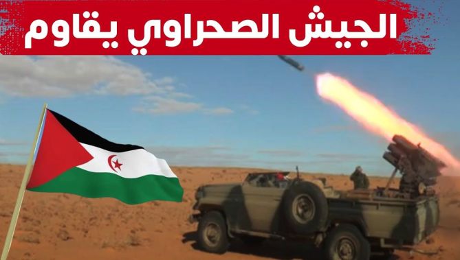 شاهد الجيش الصحراوي وهو يـ.قاوم اعتداءات المخزن