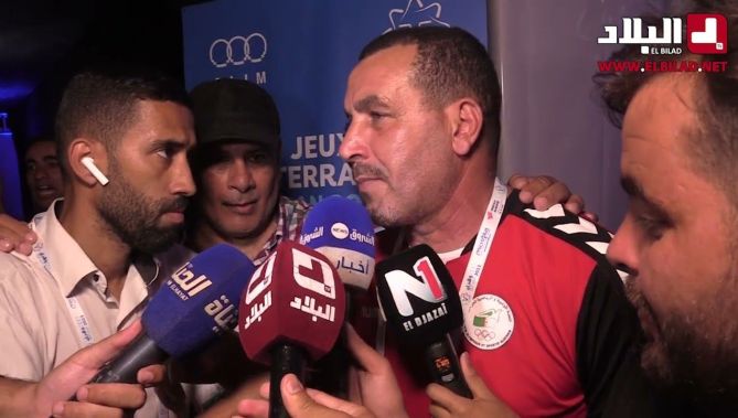 تصريح مدرب المنتخب الوطني الجزائري للملاكمة بعد تأهل الملاكم أسامة مرجان للدور نصف النهائي
