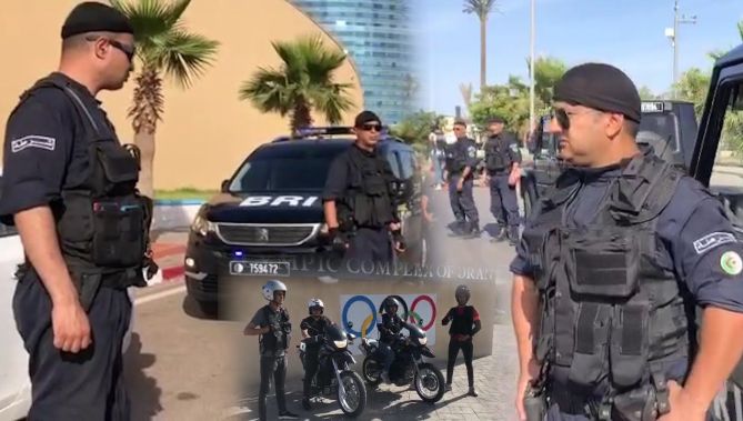 شاهد استعدادات السلطات الأمنية بوهران للحدث المتوسطي