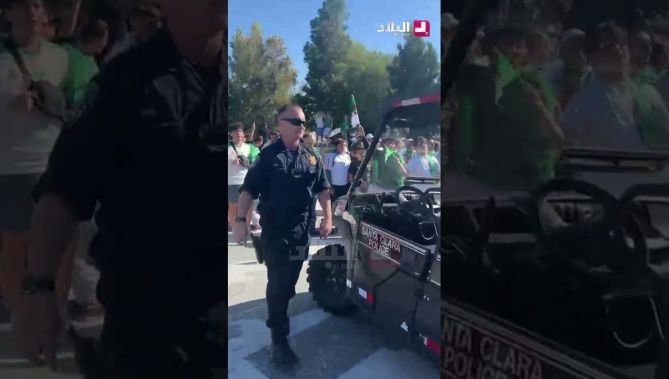 شرطة سانتا كلارا تستعين بالمؤثر "خبيب" لتوجيه الجماهير الجزائرية قبل مواجهة الأردن 🇩🇿🇯🇴 .. #شاهدوا