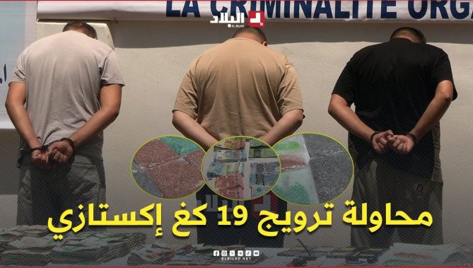 الـ SCLCO تحبط محاولة ترويج 19 كلغ من المخدرات الصلبة " #إكستازي"