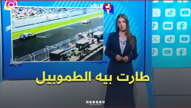 "طارت بيه الطموبيل".. #شاهدوا انقلاب مروع لسيارة سباق أمام آلاف المتفرجين وكأنه فلم سينمائي