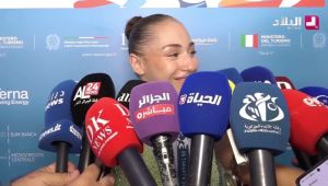 تصريحات كيليا نمور بعد حصدها ذهبية الفردي العام في منافسات الجمباز الفني