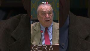 السفير بن جامع .. " لا نسمع سوى الصمت في هذه القاعة المؤتمنة على السلم "