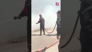 مجهودات عناصر الحماية المدنية لإخماد حريق غابة بقلعة بوصبع جبل هوارة ولاية #قالمة .. #شاهدوا