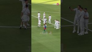 📍شاهد لحظة دخول لاعبي "الخضر" إلى أرضية ملعب كانساس سيتي قبل مواجهة النمسا 🥰🇩🇿